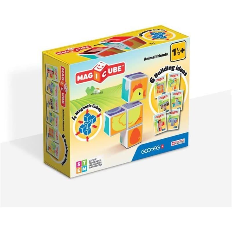 MAGICUBE Animaux Amis (4 Cubes) - Image 1