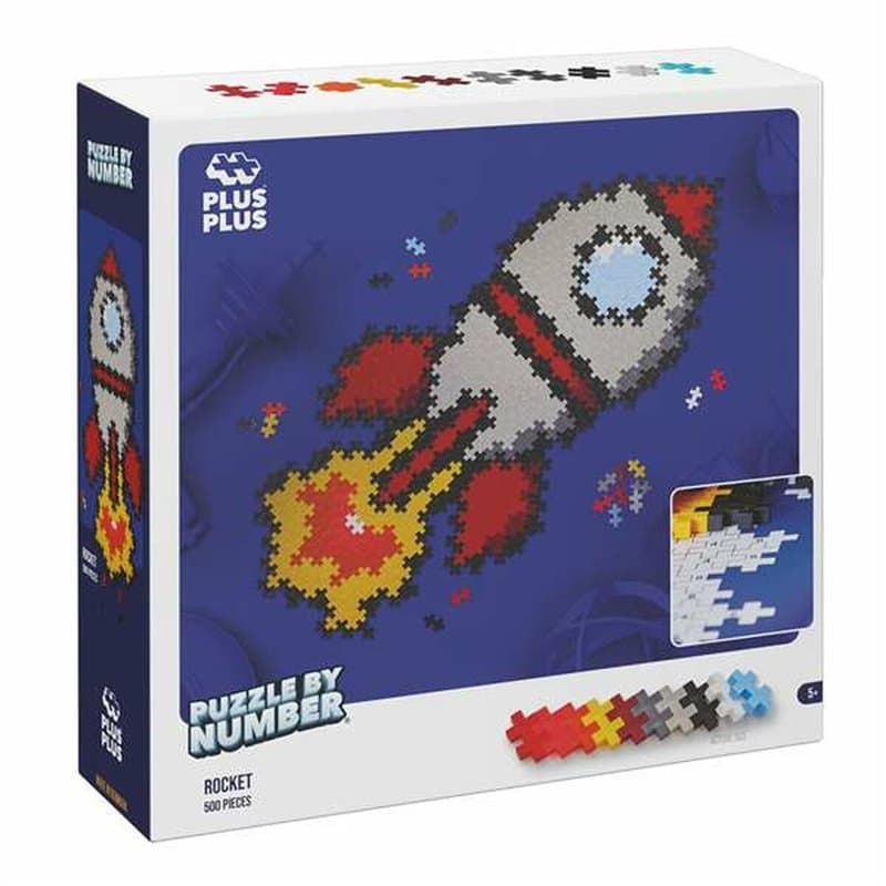 Puzzle Lúdilo Plus Plus Rocket 500 Pièces - Image 1