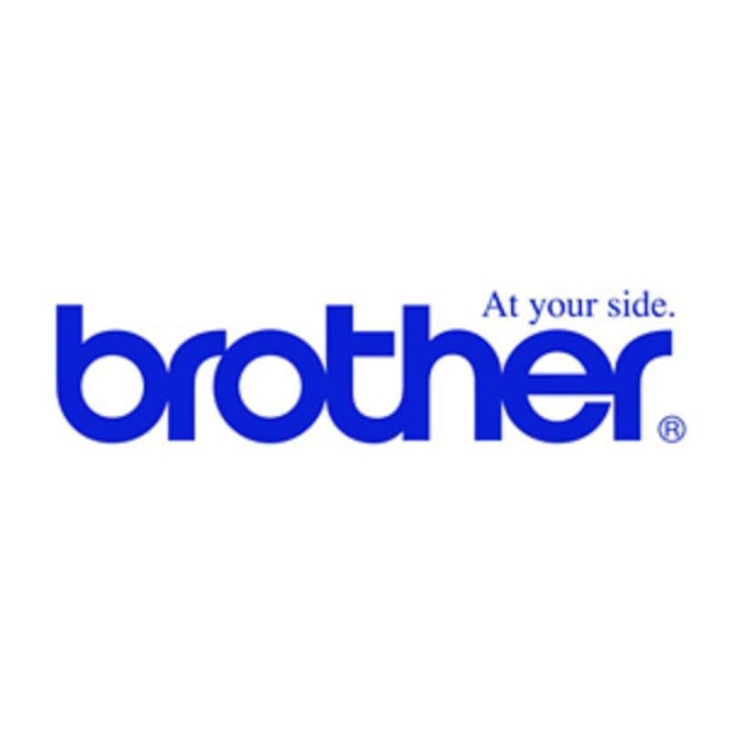 Brother MK-222 Ruban Rouge sur Blanc - Image 1