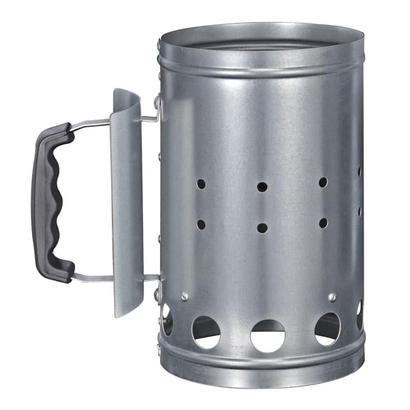 HI 60061 Allume-charbon pour barbecue en métal Argenté - Image 1