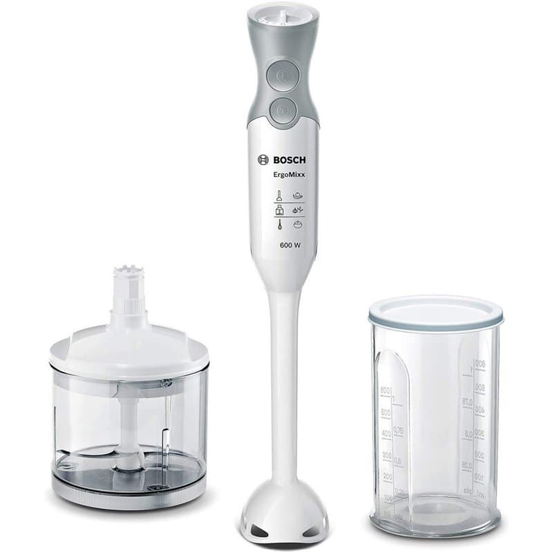 Bosch MSM66020 Mixeur Plongeant 600 W, Gris/Blanc - Image 1