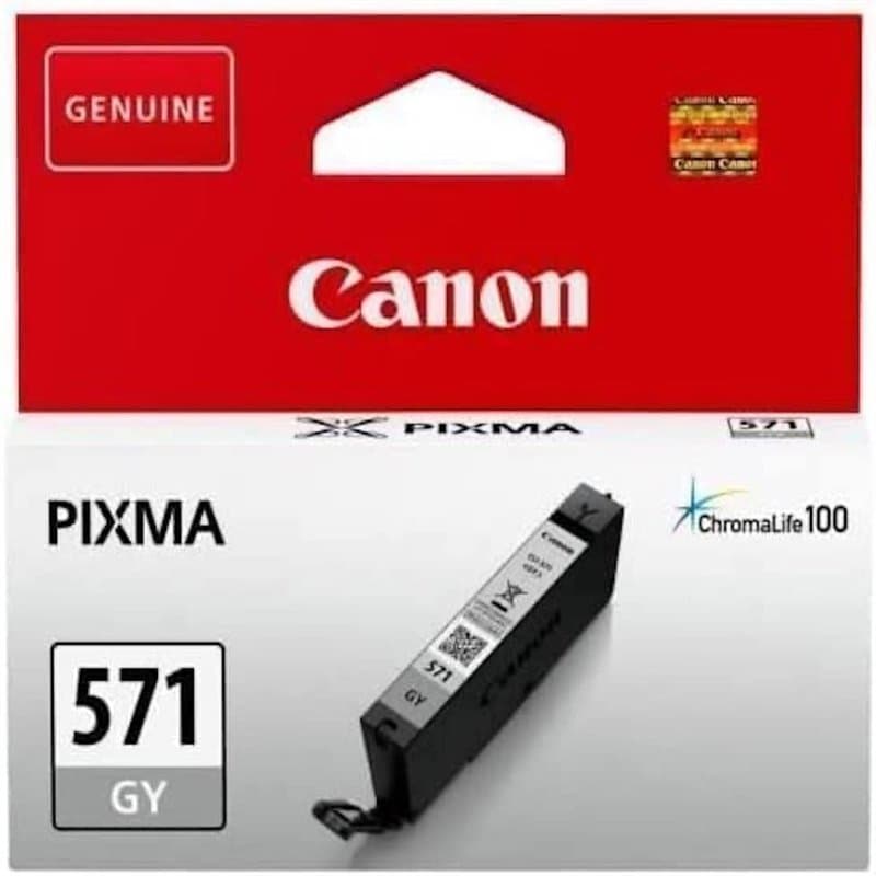 Canon CLI-571 Cartouche GY Gris (Emballage carton) - Image 1