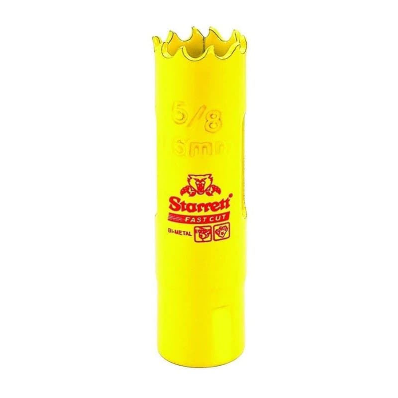 Starrett 63 fch016 – Scie trépan (16 mm) de couleur jaune - Image 1