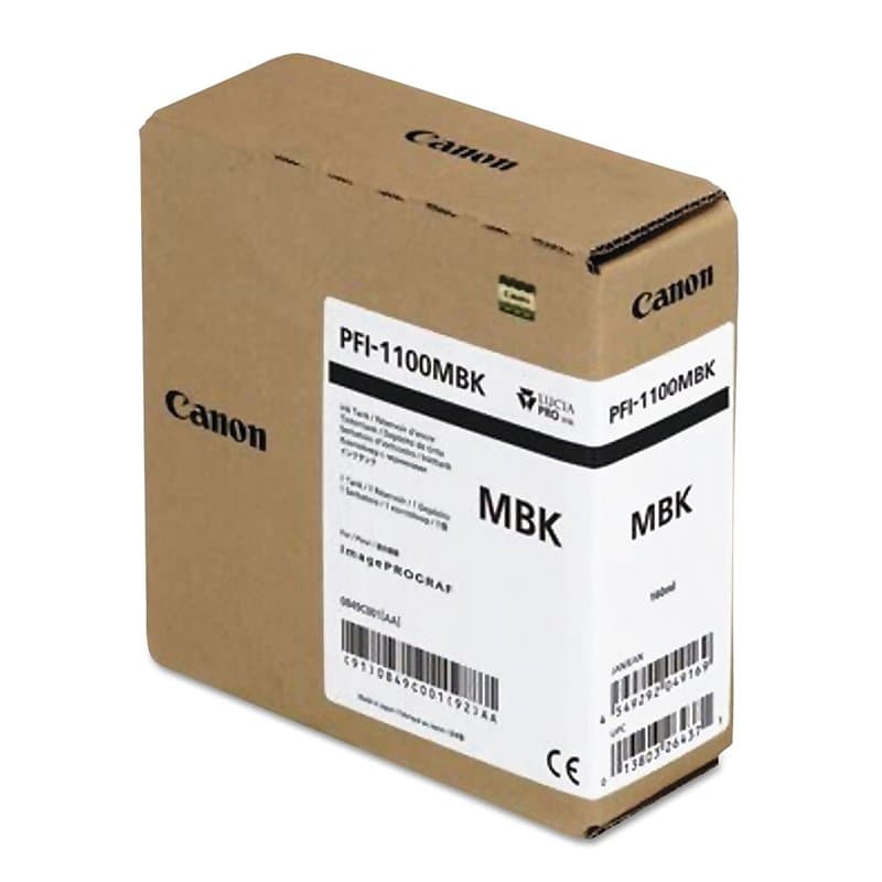 CANON PFI-1100MBK ORIGINAL NEGRO - Image 1