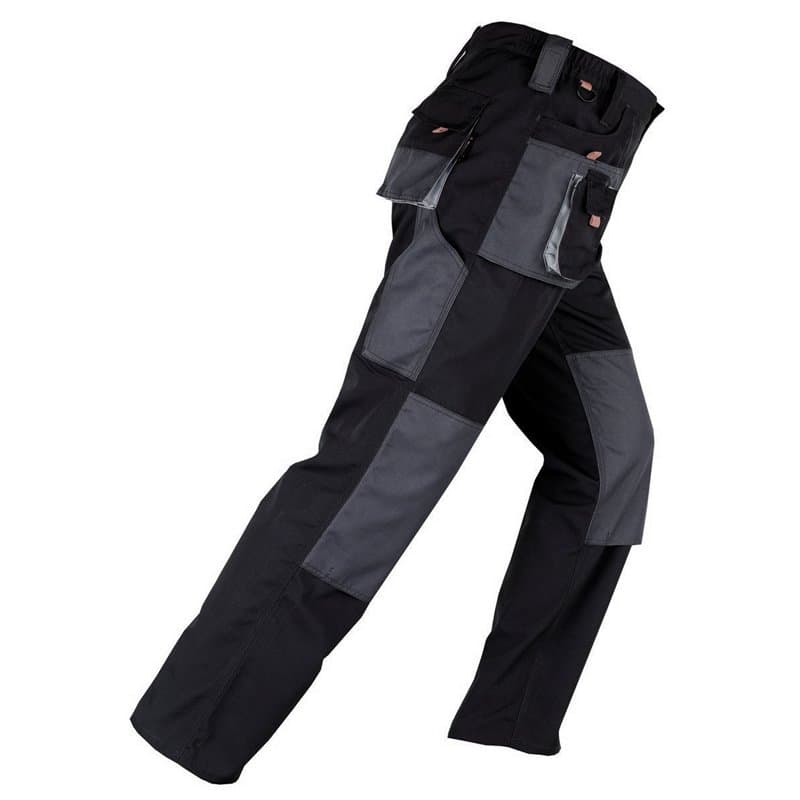 SMART TROUSERS DARK GREY/GREY L - Image 1