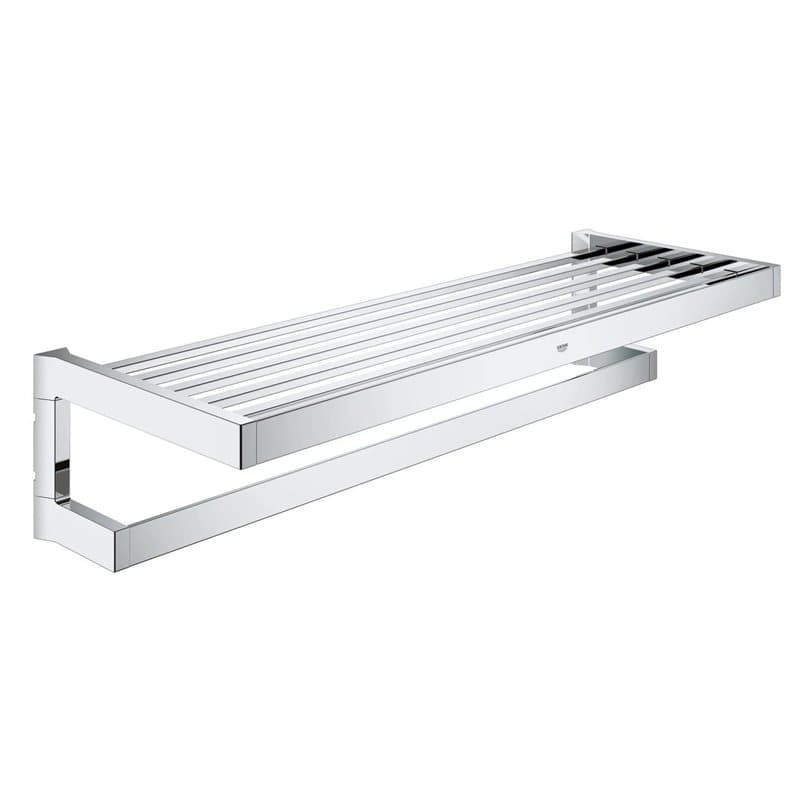 GROHE 40804000 Porte-Serviettes Selection Cube, Chrome - Image 1
