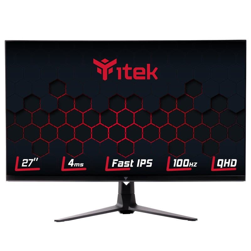 iTek Ecran 27" GGF Quad HD (Noir) 100Hz ITMF27I105QHD - Image 1