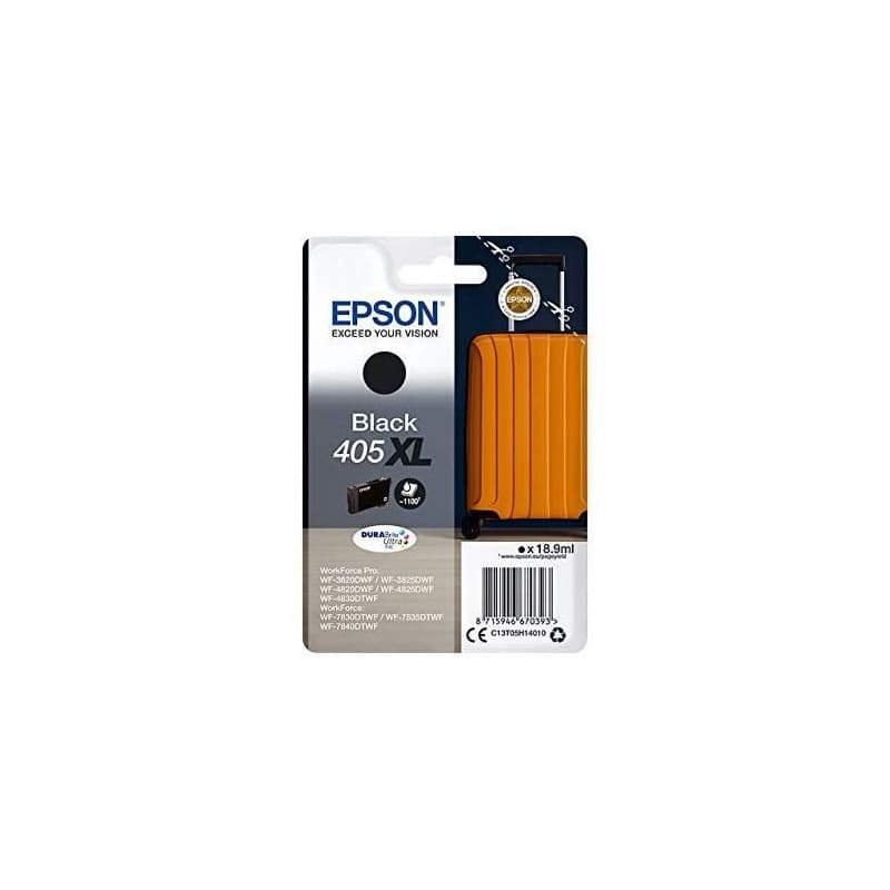 Epson Singlepack Black 405XL DURABrite Ultra Ink - Image 1