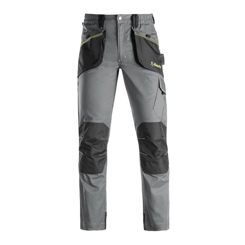 SLICK TROUSERS GREY/BLACK XXL - Image 1
