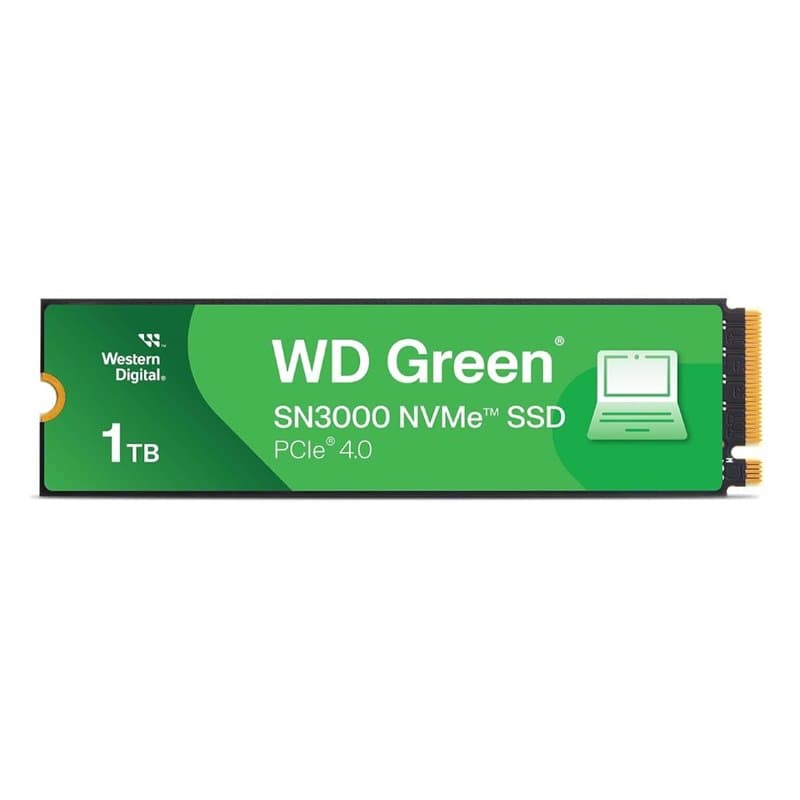 WESTERN DIGITAL WD Green SN3000 PCIe Gen4 x4 NVMe 1To - Image 1