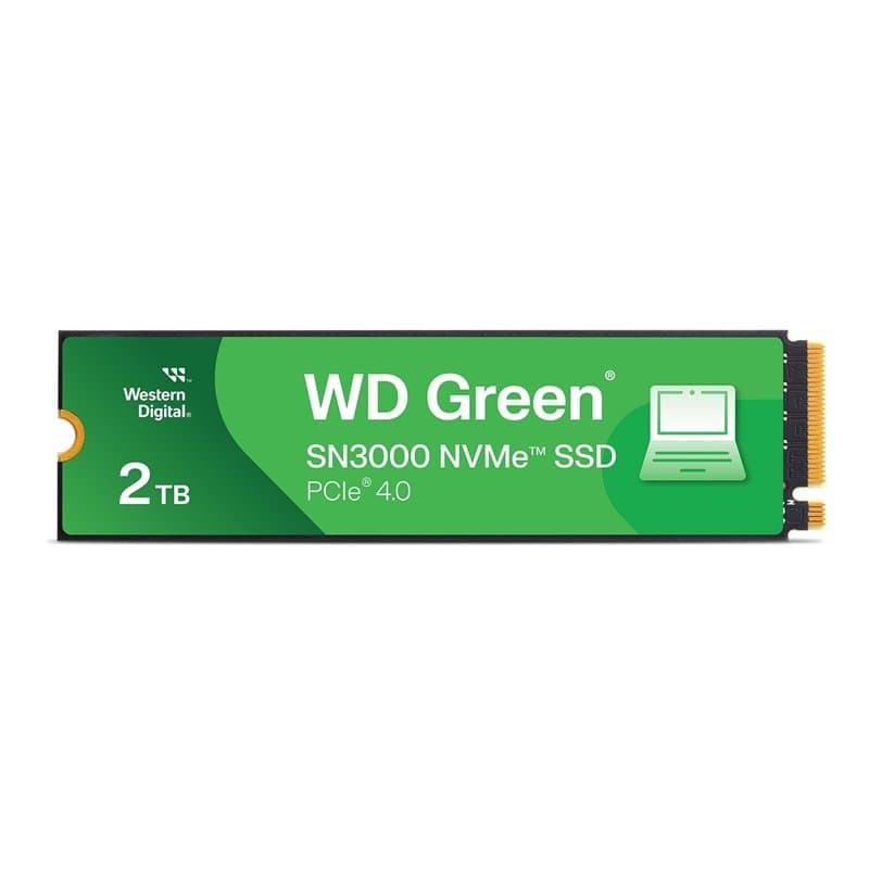 WESTERN DIGITAL WD Green SN3000 PCIe Gen4 x4 NVMe 2To - Image 1
