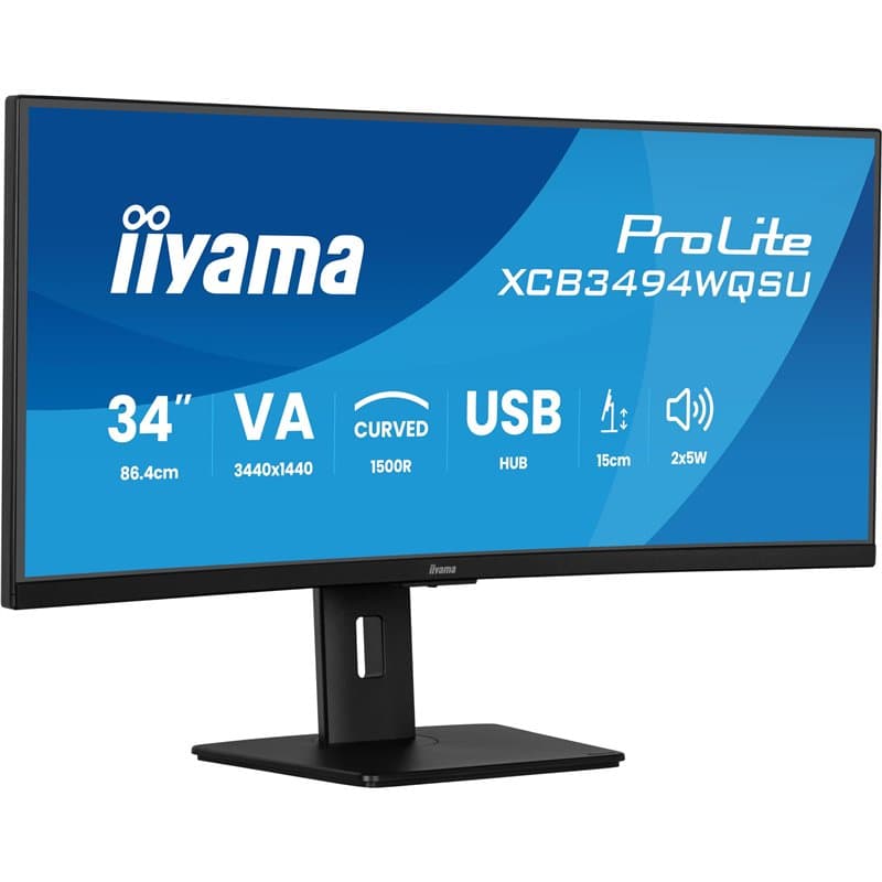 IIYAMA ProLite XCB3494WQSU B1 - Image 1