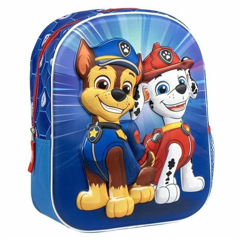 Cartable The Paw Patrol Bleu 25,0 x 31,0 x 10,0 cm - Image 1