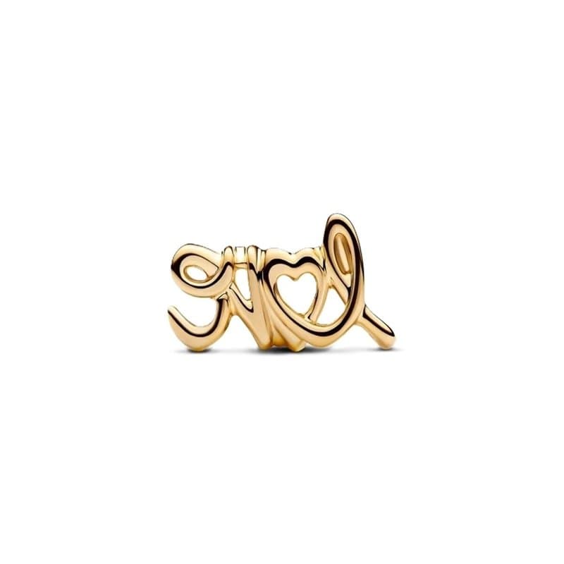 Perle de verre Femme Pandora 763055C00 Doré - Image 1
