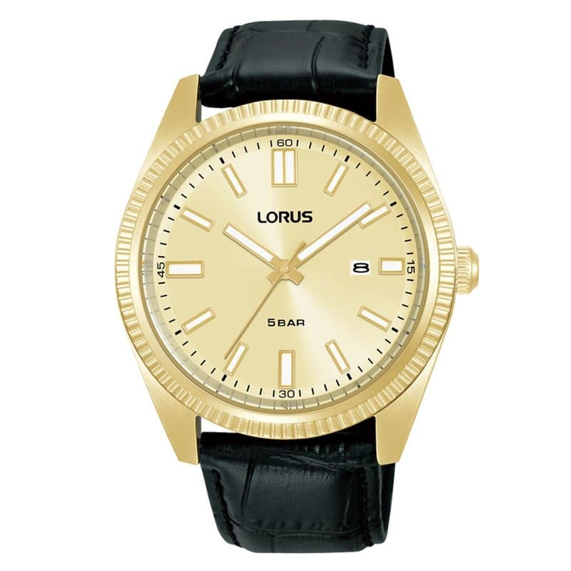 Montre Homme Lorus RH976QX9 Noir Doré - Image 1
