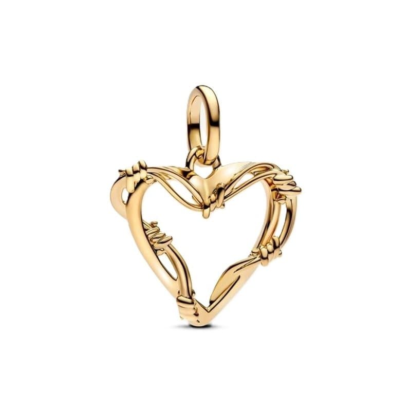 Perle de verre Femme Pandora 762526C00 Doré - Image 1
