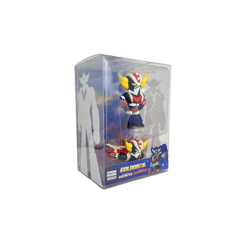 Plastoy Duo Figurines : Spacer + GOLDORAK Debout, Noir - Image 1