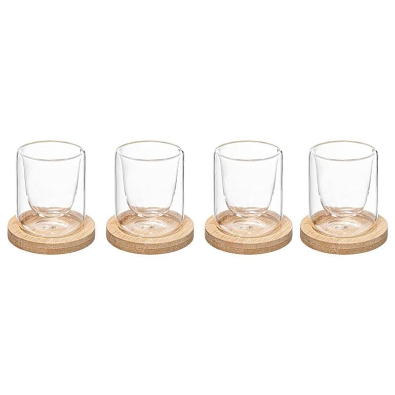 SG Secret de Gourmet Lot de 4 tasses Ccléa naturelles - Image 1
