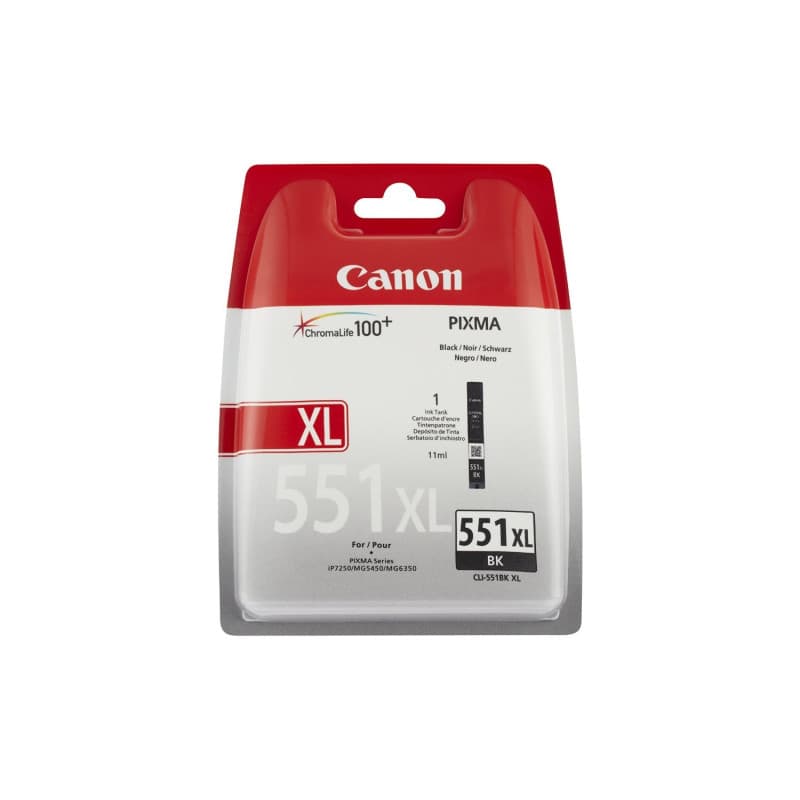 Canon CLI-551XL Cartouche d'encre Noir - Image 1