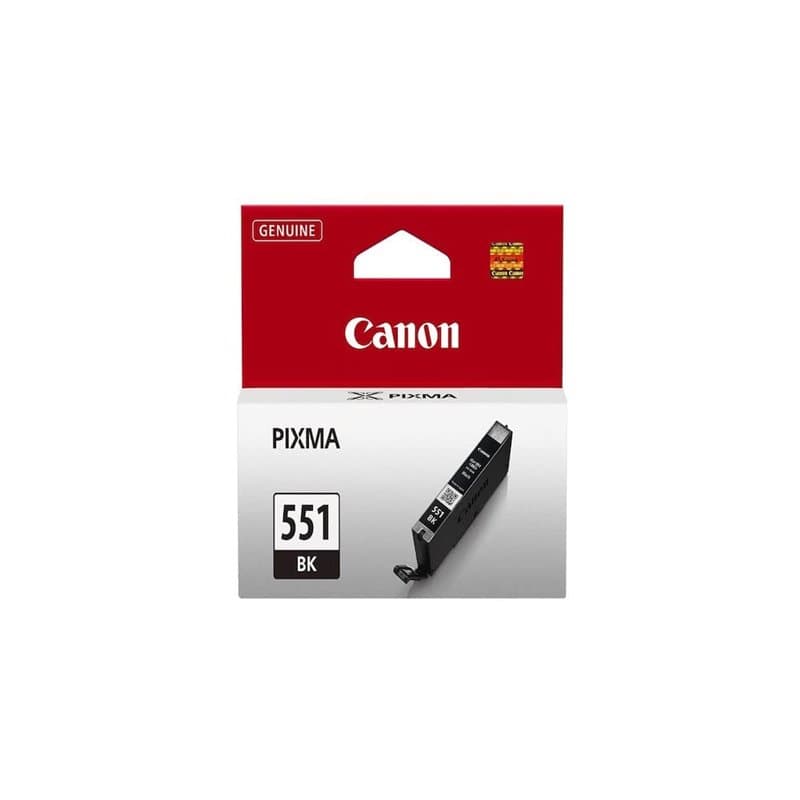 Canon CLI-551 Cartouche BK Noire (Emballage carton) - Image 1