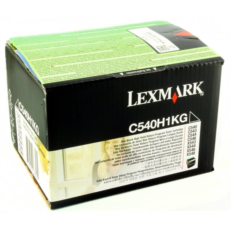 Toner Lexmark C540H1KG Noir - Image 1
