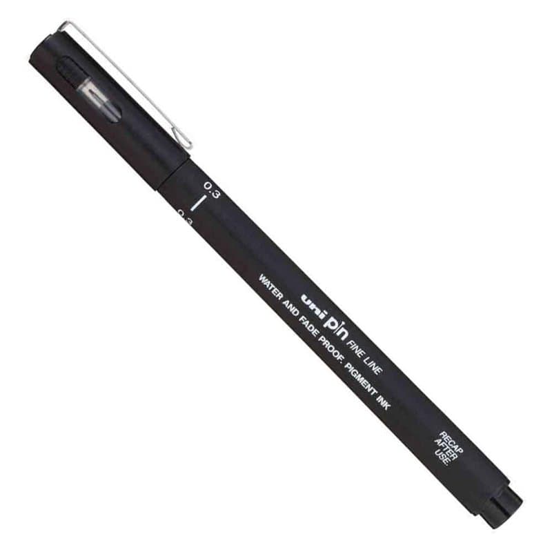 Uni-Ball 03200 N Stylo Pointe Calibrée 0,3 mm Noir - Image 1