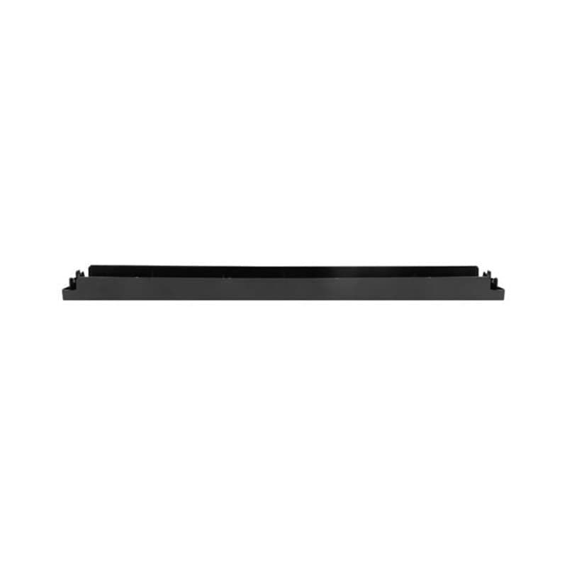 Lanberg Cache obturateur 19" 1U Ignifuge, Noir - Image 1