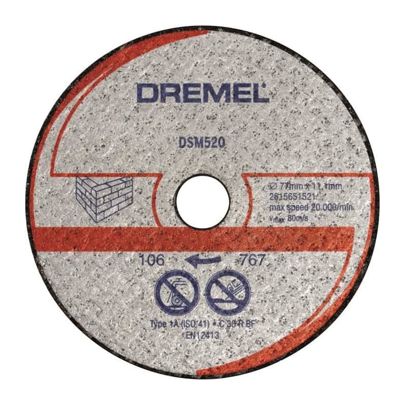 Disque de coupe Dremel DSM520 20 mm - Image 1