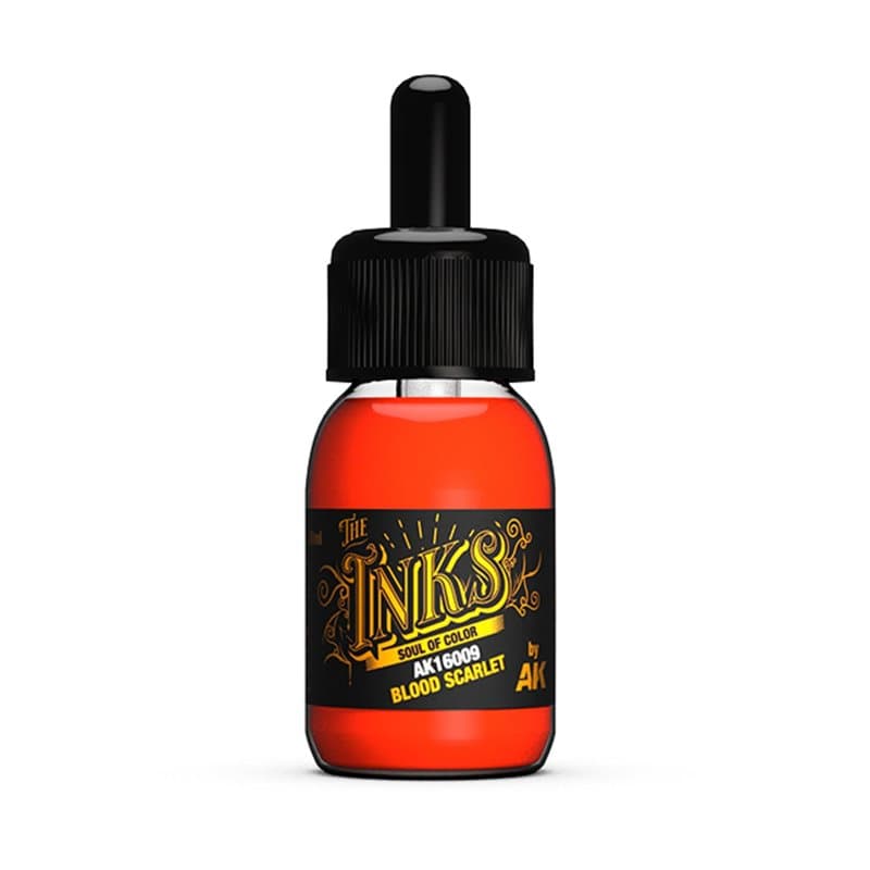 Ak+Interactive++Pot+de+Peinture+-+Inks+Blood+Scarlet+%2830+ml%29 - Image 1