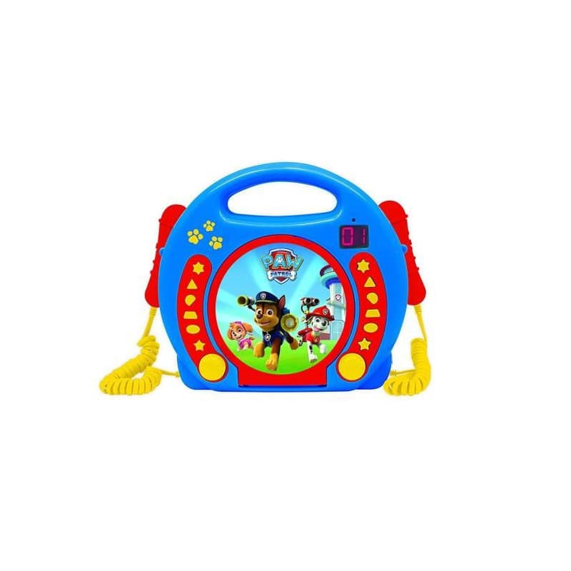 Pat' Patrouille - Lecteur CD karaoké enfant avec 2 microphones - Lexibook - Image 1