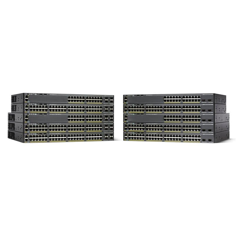 Cisco WS-C2960X-48LPD-L Switch 48 ports - Image 1