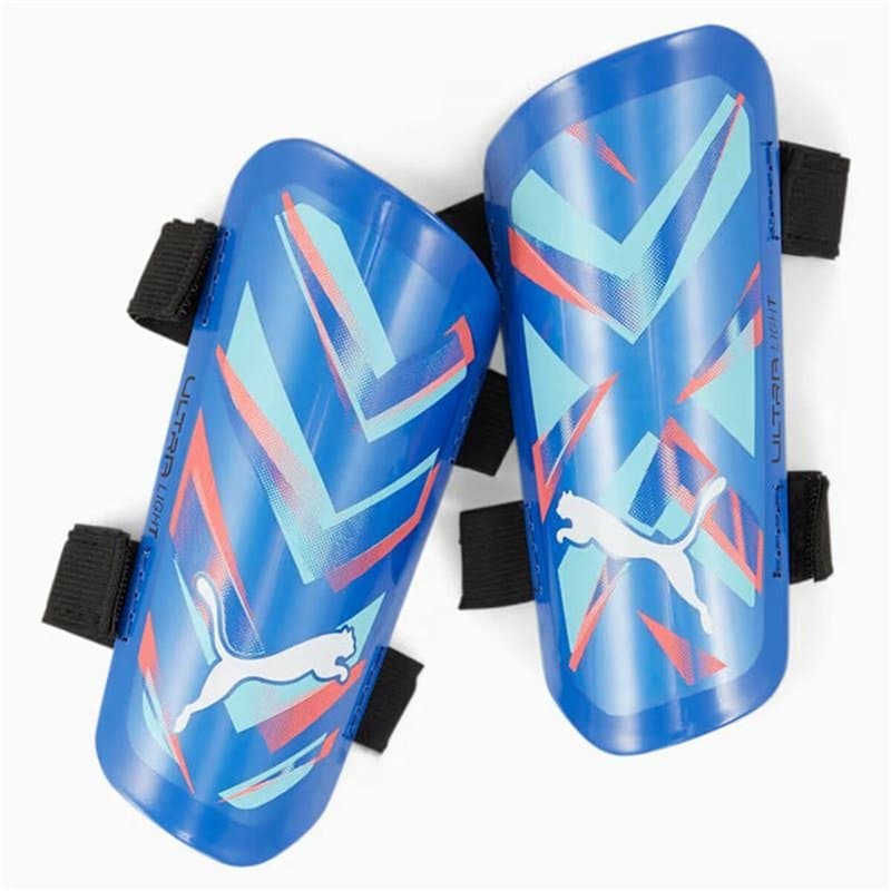 Protège-tibias de Football Puma Ultra Light Strap Bleu - Image 1