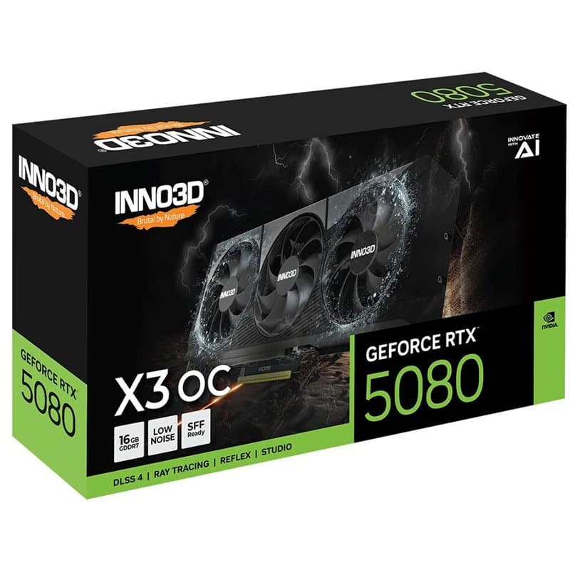Carte Graphique INNO3D X3 OS GEFORCE RTX 5080 16 GB - Image 1