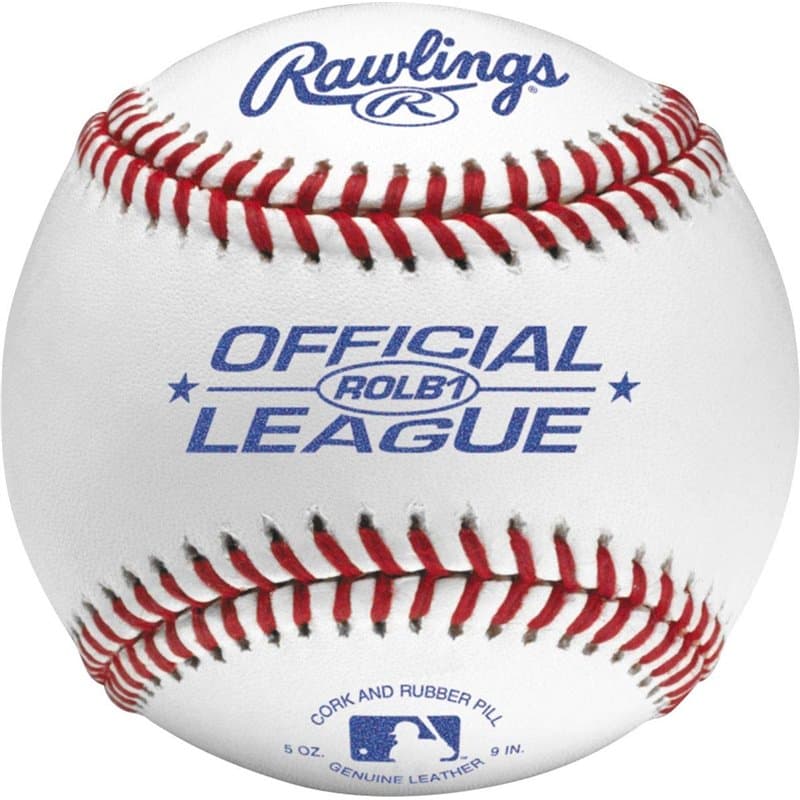 Rawlings (ROLB1 Baseball (balle unique) - Image 1