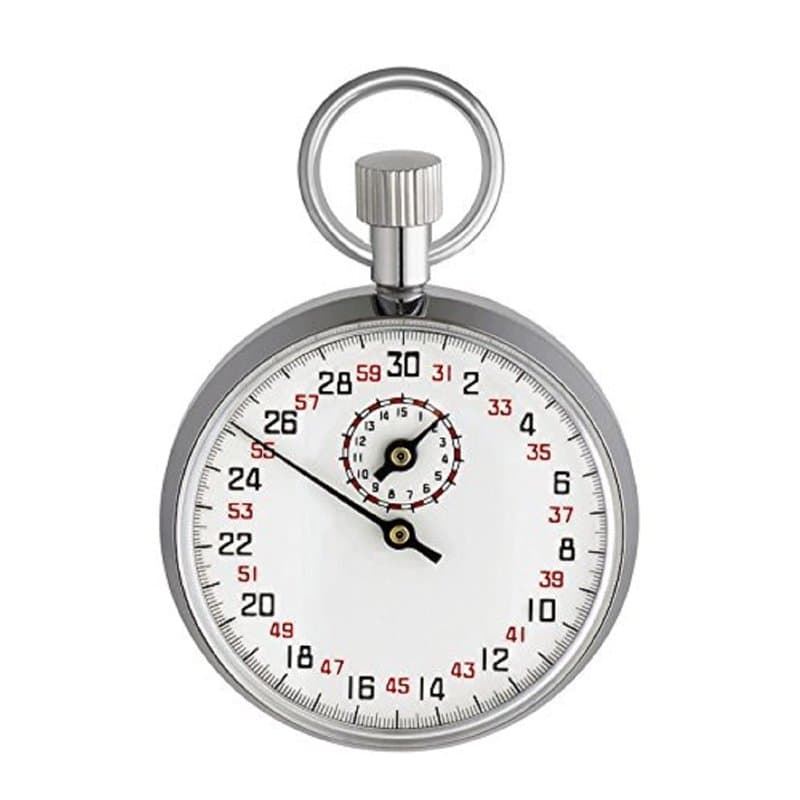 TFA Dostmann Chronomètre mécanique Métal Chromé - Image 1