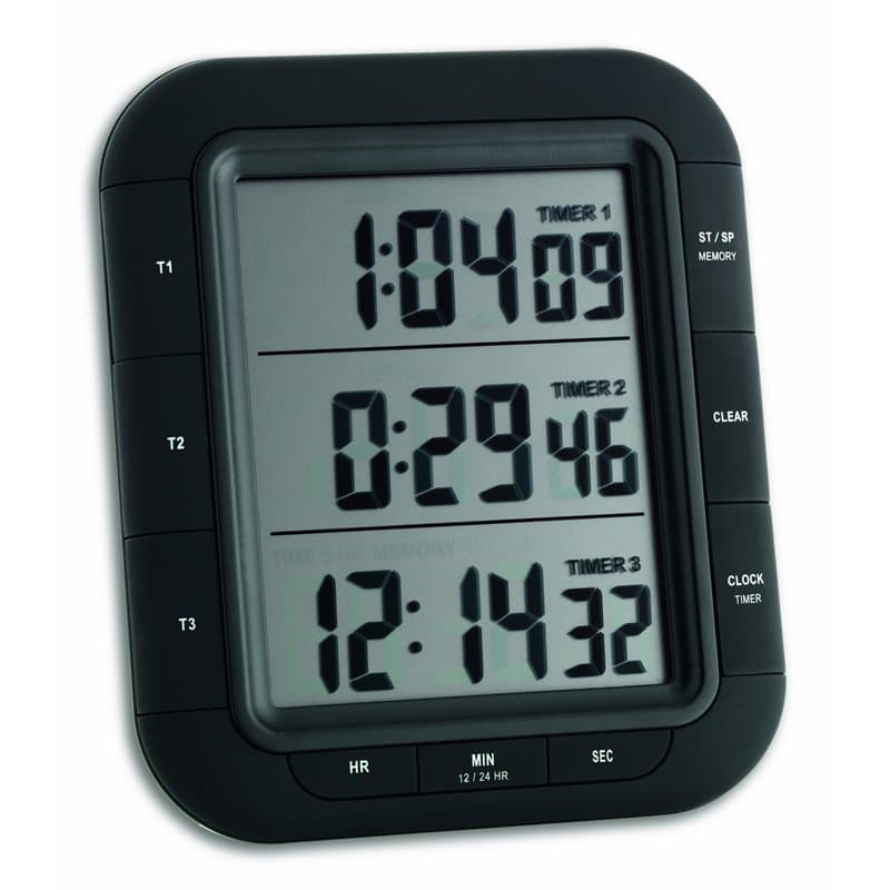TFA 38.2023 Triple minuteur électronique Triple Time XL - Image 1