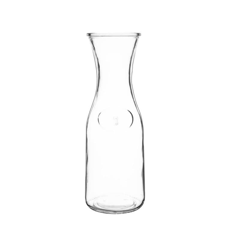 Olympia GG928 Lot de 6 carafes en verre 1 l - Image 1