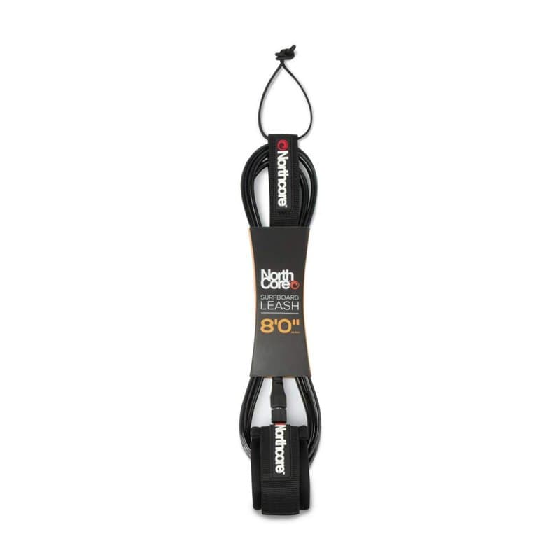 Northcore 6mm Surfboard Leash 8'0'' (Black) - Image 1