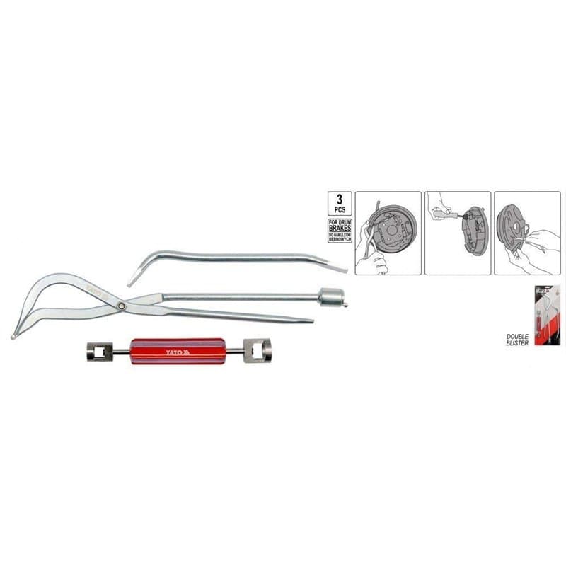 Yato yt-0684 – 3pcs Frein Pinces de ressort du Kit - Image 1