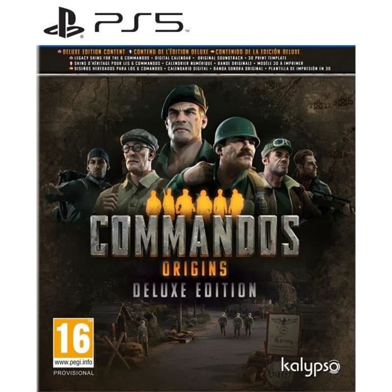 Commandos : Origins deluxe édition - Jeu PS5 - Image 1