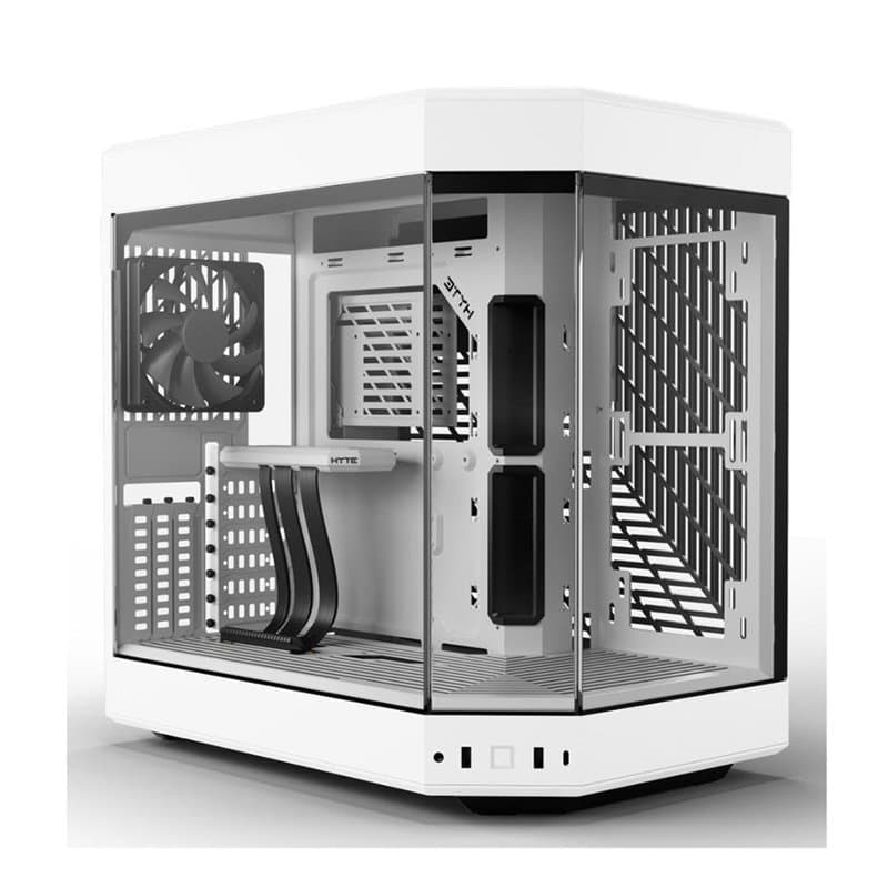 Boitier PC Moyen Tour HYTE Y60 (Blanc/Blanc) - Image 1