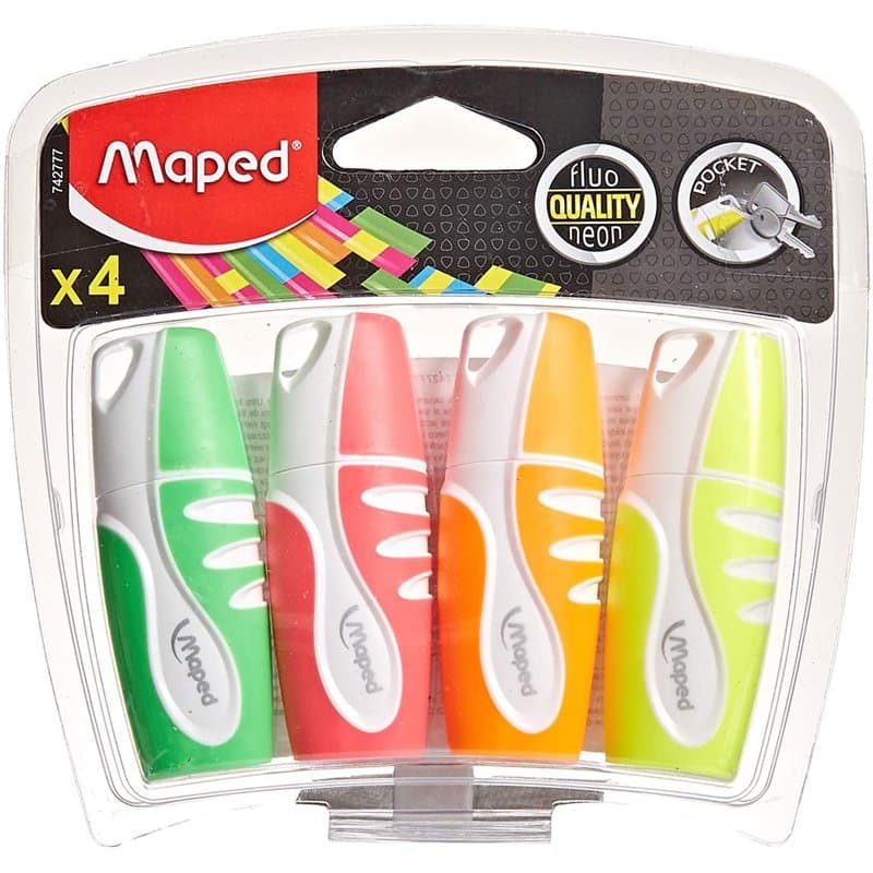 Maped Lot de 4 surligneurs - Image 1