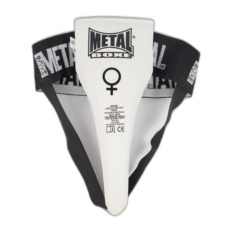 METAL BOXE Coquille Femme Blanc M - Image 1