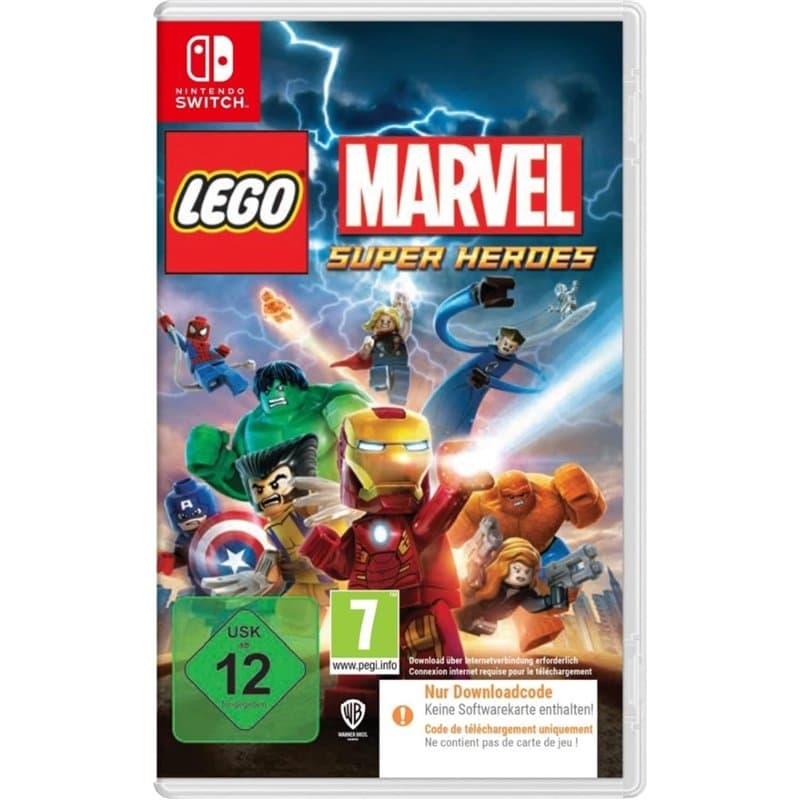 LEGO Marvel Super Heroes (Code in a Box) (Switch) - Image 1