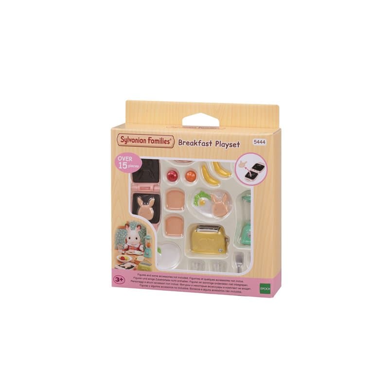 Sylvanian Families Le set-petit déjeuner, Plastique - Image 1