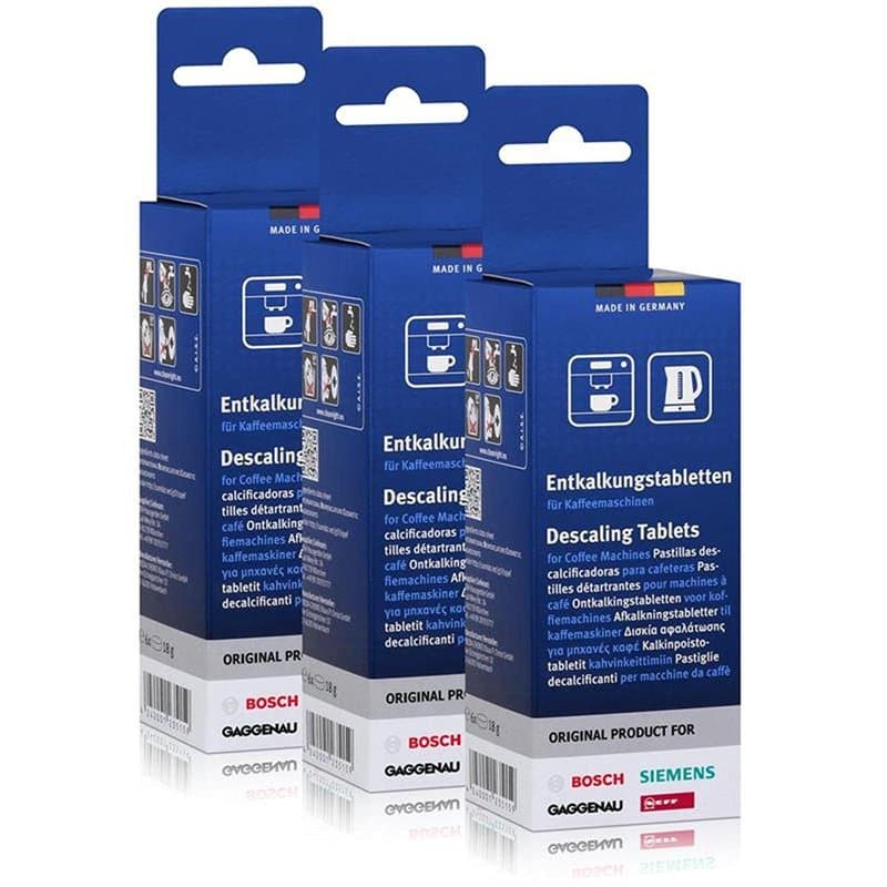 BSH Lot de 3 x 6 pastilles détartrantes Bosch Siemens - Image 1