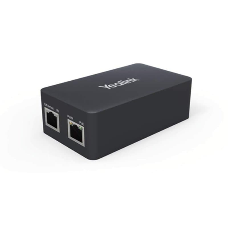 Yealink YLPOE30 Adaptateur PoE Noir - Image 1