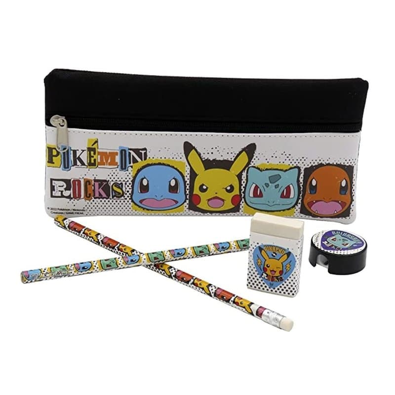 CYP BRAND Set de Papeterie c/Porte-Partout Pokémon - Image 1
