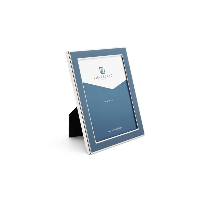 Zilverstad - Cadre photo Colore bleu 10x15 argent - Image 1