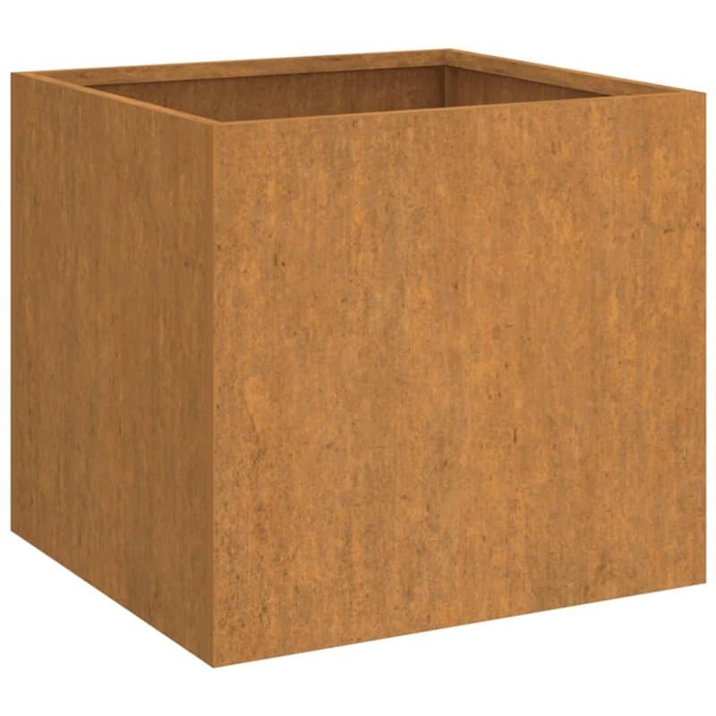 Jardinière 42x40x39 cm acier corten - Image 1
